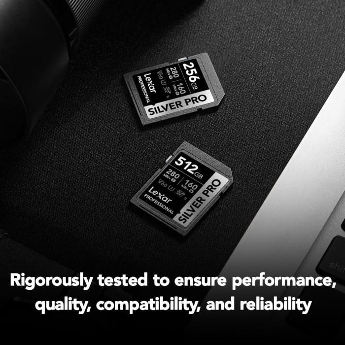 Lexar Professional Silver Pro SDXC UHS-II V60 128GB - SD Card 128 GB - Image 4