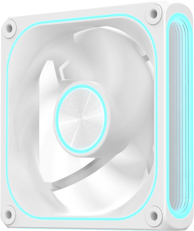 Formula V-Line Air Fusion 1 LT ARGB PWM Reverse Blade Cooler Fan Case 12cm - Fan Casing 120mm - Image 2