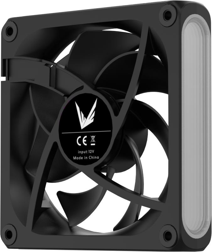 Formula V-Line Air Fusion 1 LT ARGB PWM Reverse Blade Cooler Fan Case 12cm - Fan Casing 120mm - Image 7