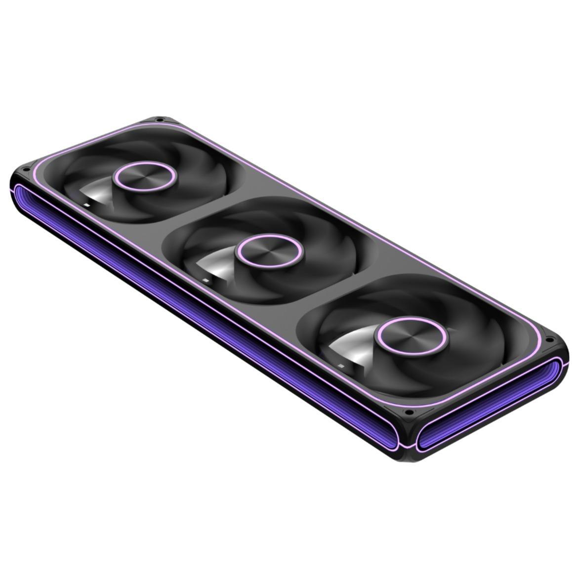 Formula V-Line Air Fusion 3 LT ARGB Unified Body PWM Cooler Fan Case 36cm - Fan Casing 360mm - Image 3