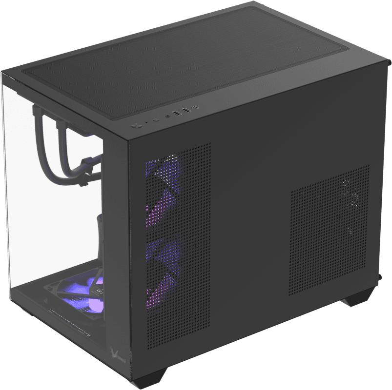 Formula V-Line Crystal Z2M Plus AR V2 ARGB PC Case - Tempered Glass Casing - Image 6