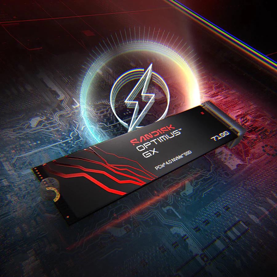 Sandisk Optimus GX 7100 M.2 Pcie Gen4 NVMe 2280 2TB - M2 2TB - Image 5
