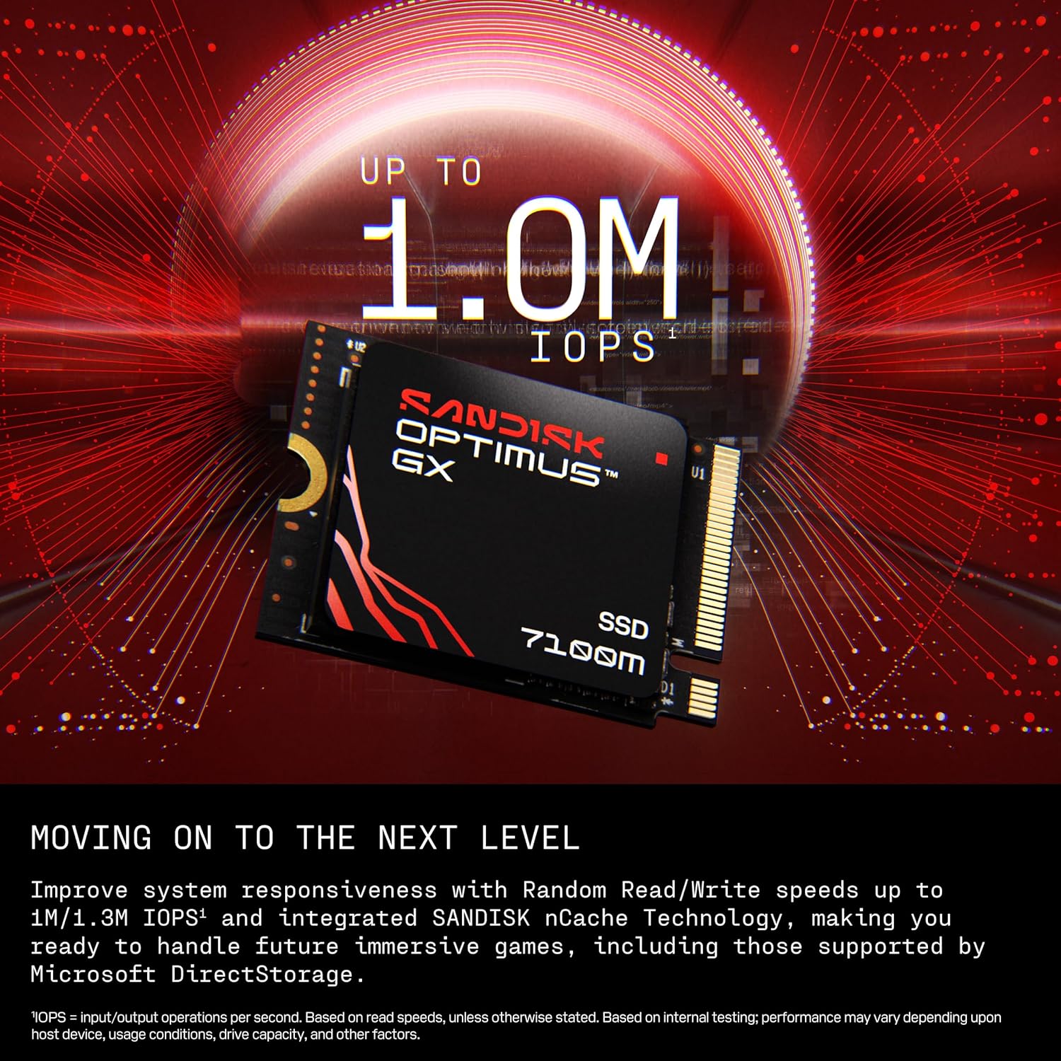 SSD Sandisk Optimus GX 7100M M.2 Pcie Gen4 NVMe 2230 1TB - M2 1TB - Image 5