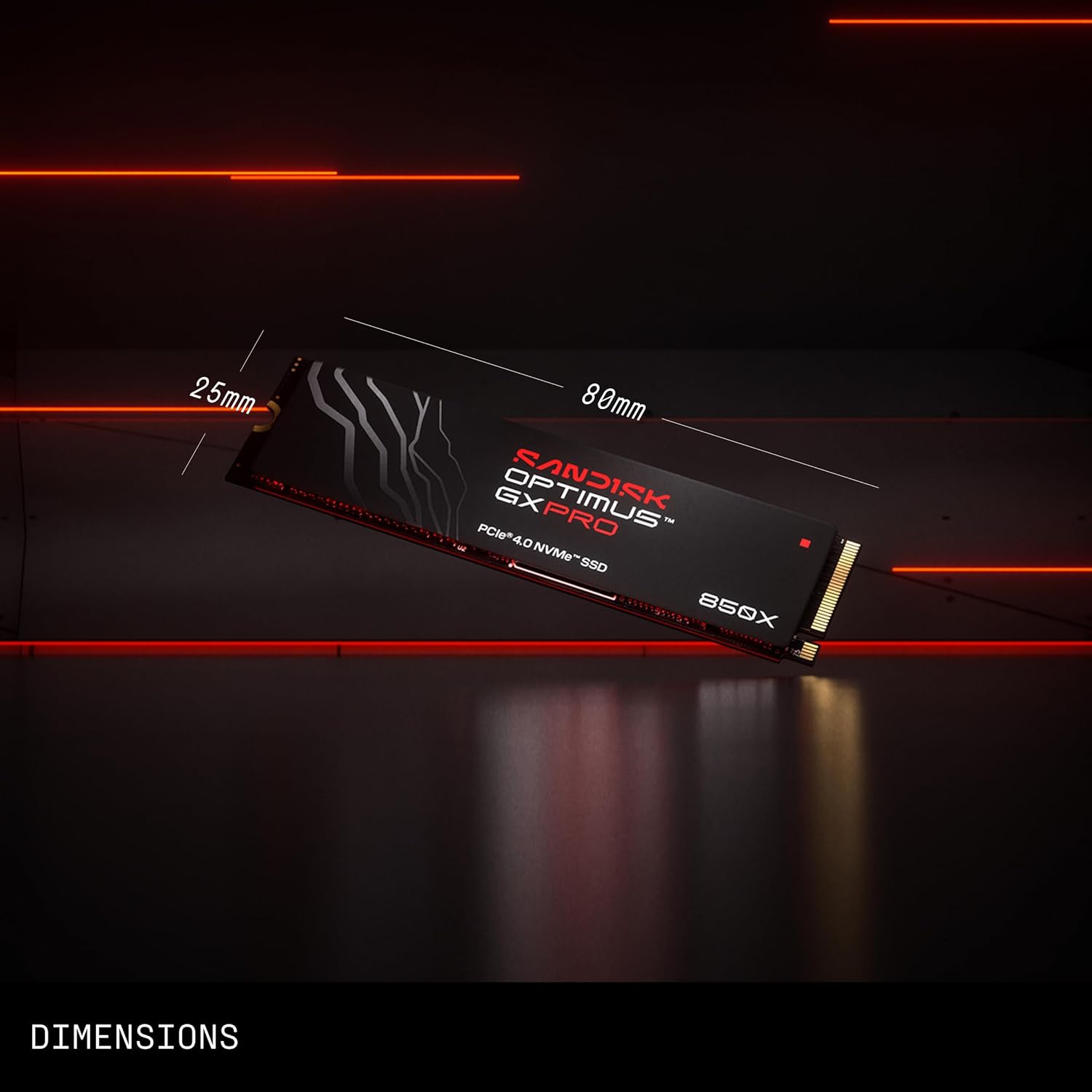 SSD Sandisk Optimus GX PRO 850X M.2 Pcie Gen4 NVMe 2280 4TB - M2 4TB - Image 8