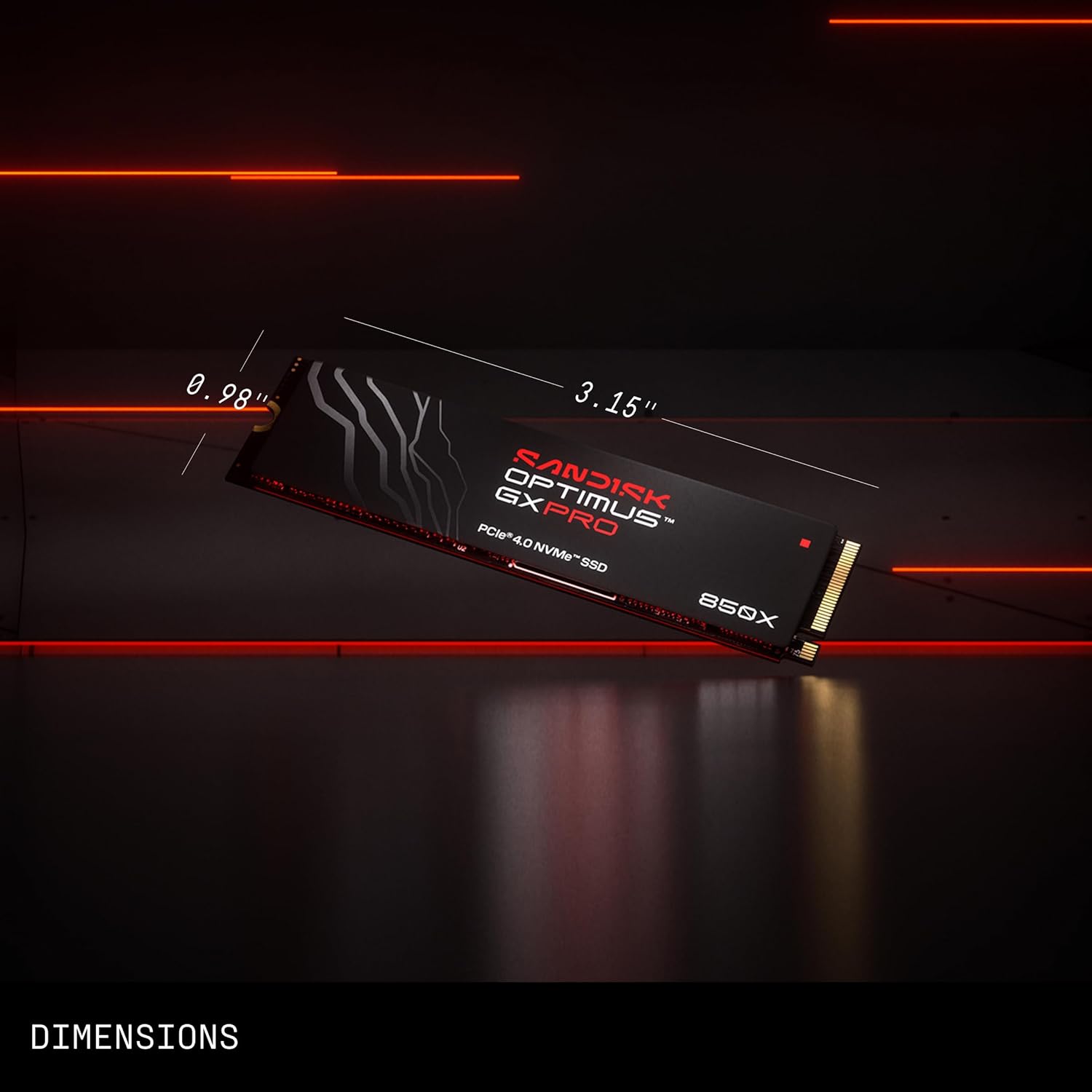 SSD Sandisk Optimus GX PRO 850X M.2 Pcie Gen4 NVMe 2280 8TB - M2 8TB - Image 7