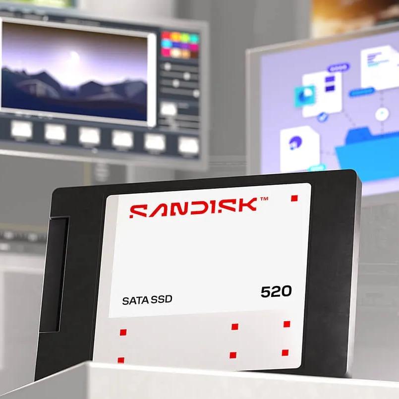 SSD Sandisk 520 Sata 3 4TB - SSD Sata III 4TB 2.5" - Image 4