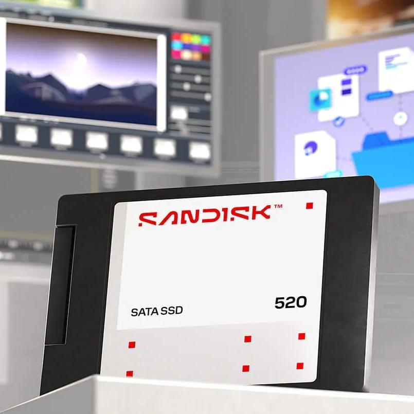SSD Sandisk 520 Sata 3 500GB - SSD Sata III 500 GB 2.5" - Image 4