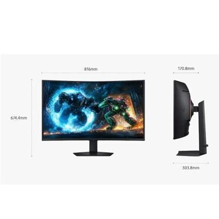 Monitor Samsung LED Odyssey G7 S37FG752 - Curved 4K UHD 37" Inch - Image 3