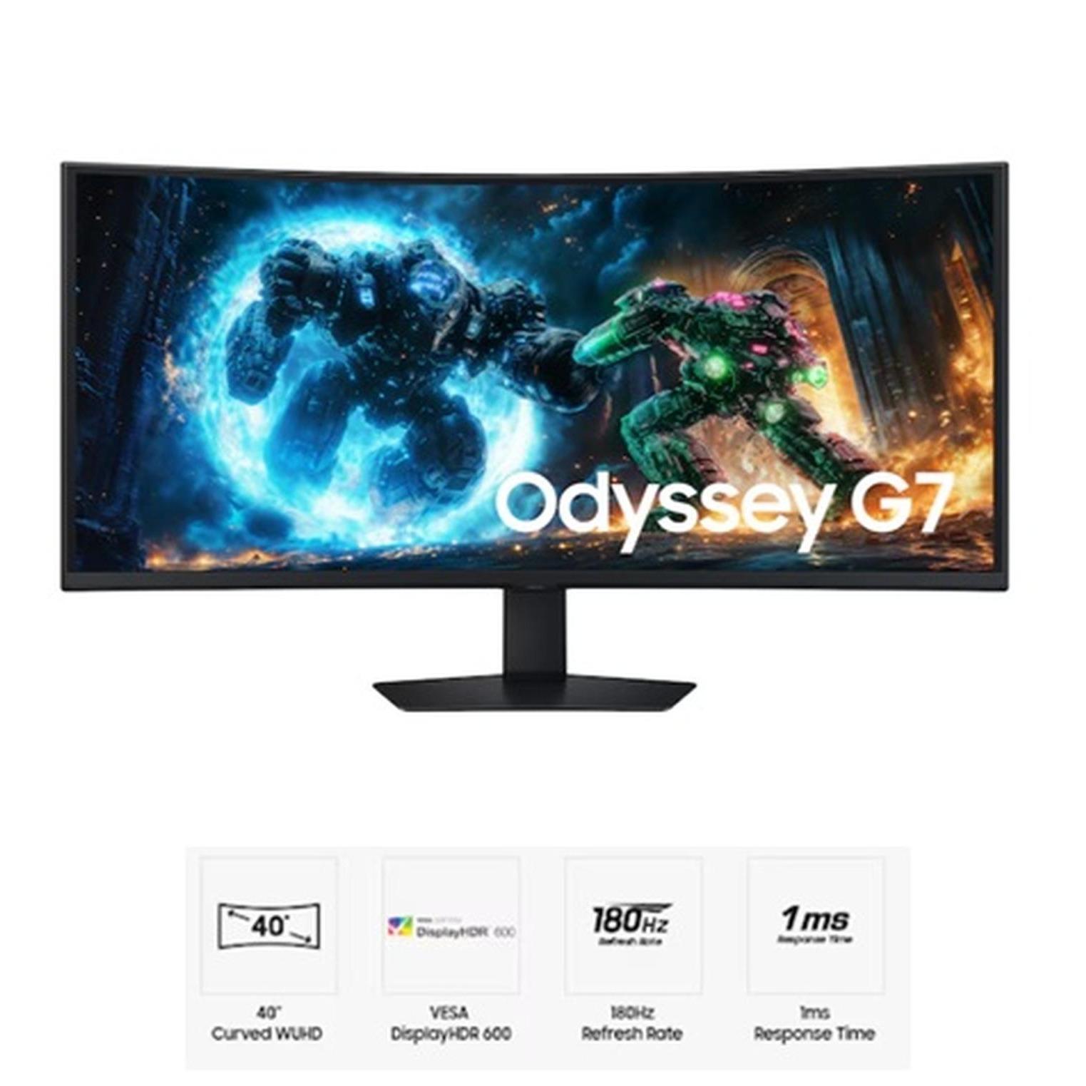 Monitor Samsung LED Odyssey G7 S40FG752 - Curved WUHD 37" Inch - Image 2