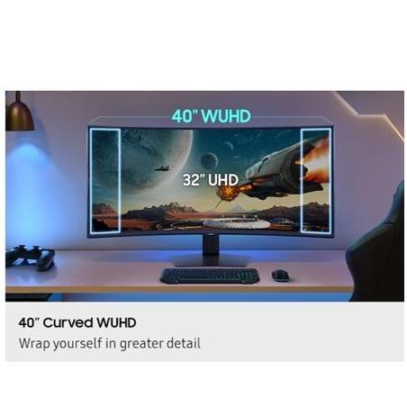 Monitor Samsung LED Odyssey G7 S40FG752 - Curved WUHD 37" Inch - Image 3