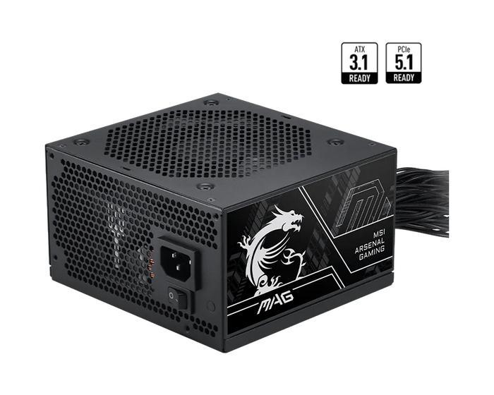 MSI MAG A650BN 650W ATX 3.1 PCIE5 III PSU - Power Supply 650 Watt 80+ Bronze - Image 3