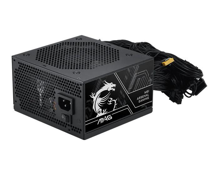 MSI MAG A650BN 650W ATX 3.1 PCIE5 III PSU - Power Supply 650 Watt 80+ Bronze - Image 5