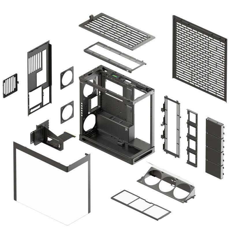 HAVN HS 420 VGPU Edition PC Case - Tempered Glass Casing - Image 9