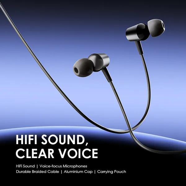 Oraimo Trumpet OEP-E40 Wired Earphone Jack 3.5mm with Mic - Image 2