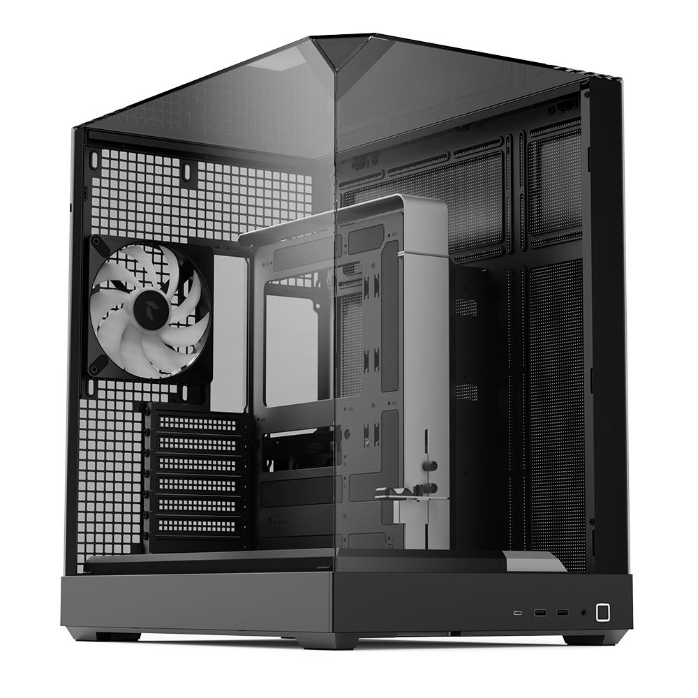 APNX V2 ARGB PC Case - Tempered Glass Casing - Image 5