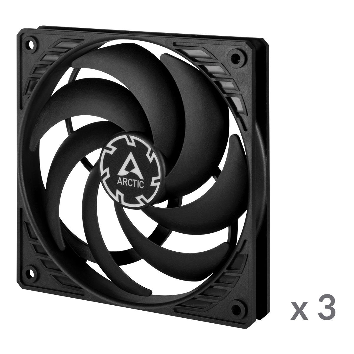 Arctic P12 Slim PWM PST Fan Case 12cm - Fan Casing 120mm 3 In 1 - Image 2
