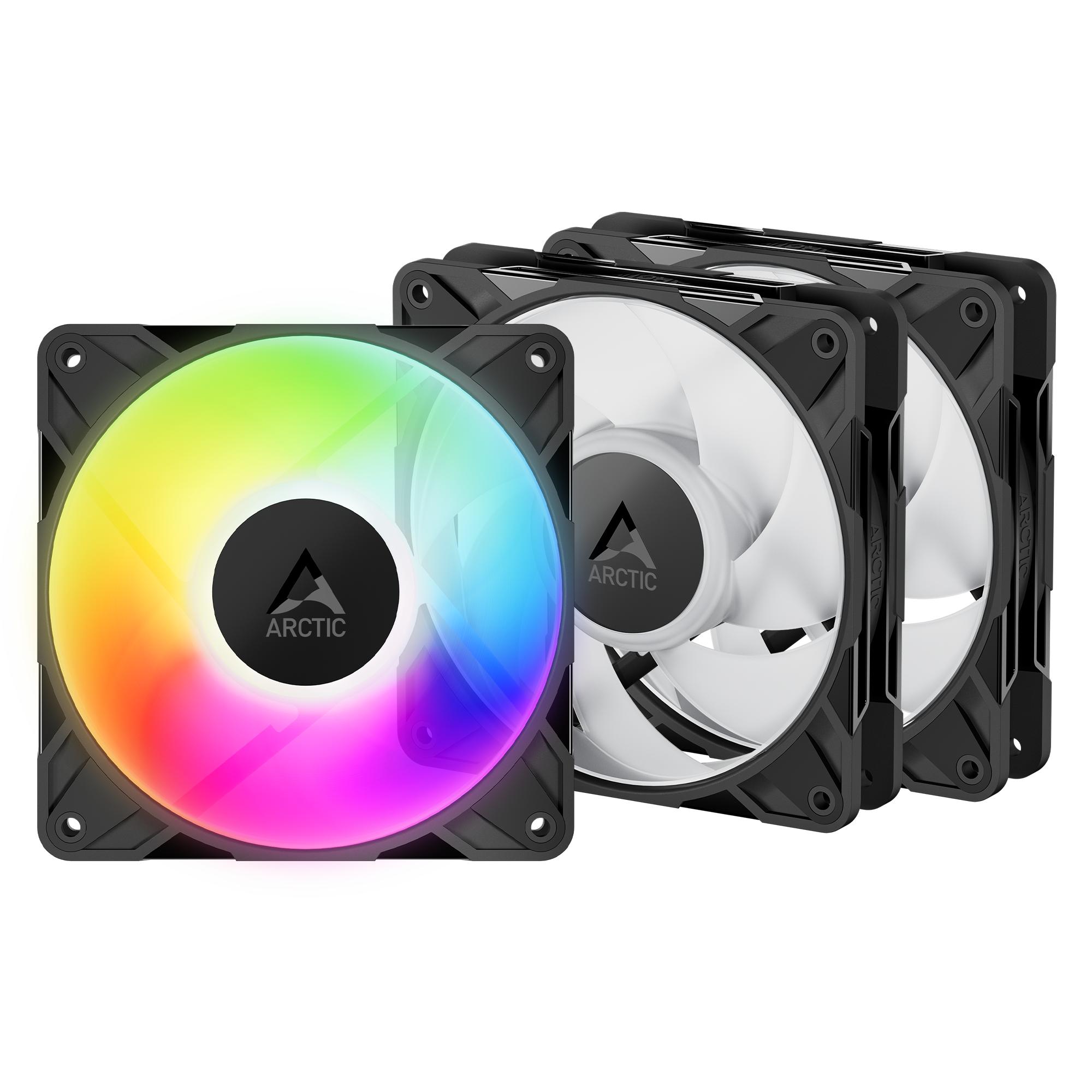 Arctic P12 Pro ARGB PWM Cooler Fan Case 12cm - Fan Casing 120mm 3 In 1 - Image 3