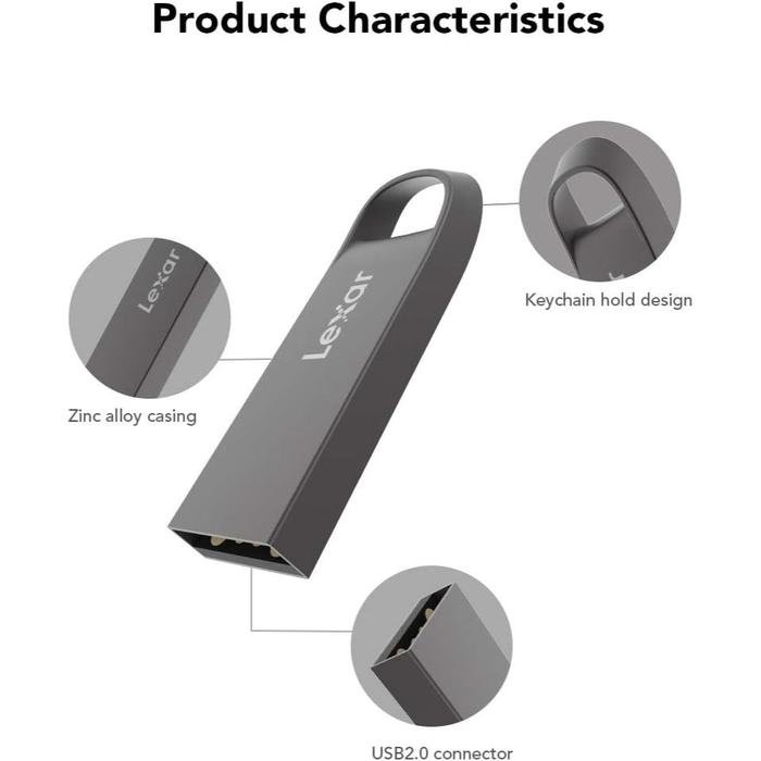 FlashDisk Lexar E21 Jumpdrive 64GB - Flash Disk 64 GB USB 2.0 - Image 5