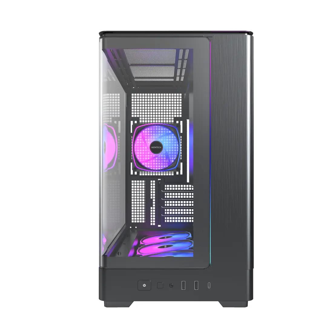 Montech King 15 Pro PC Case - Tempered Glass Casing - Image 3