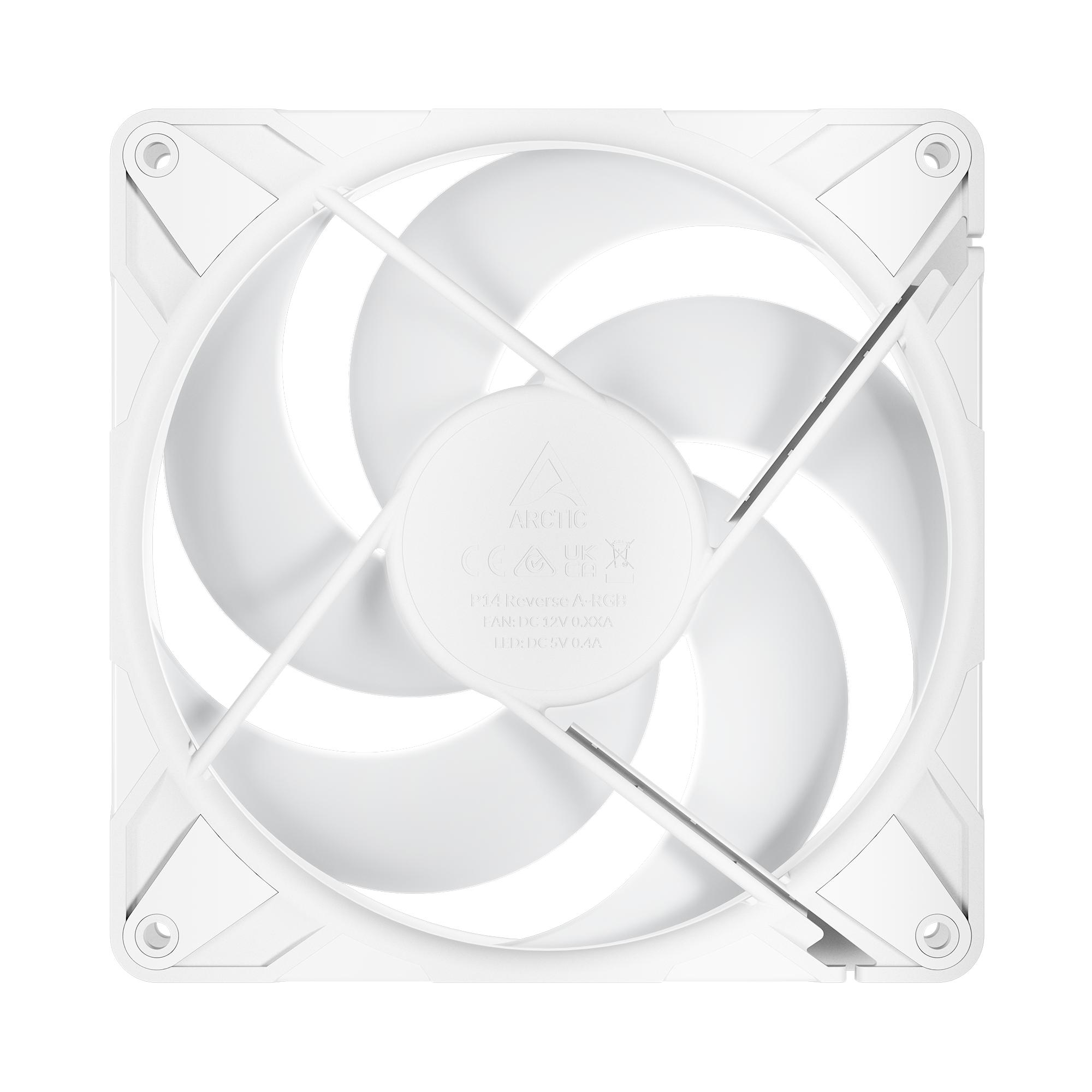 Arctic P14 Pro ARGB PWM Reverse Blade Cooler Fan Case 140mm - Fan Casing 14cm - Image 8