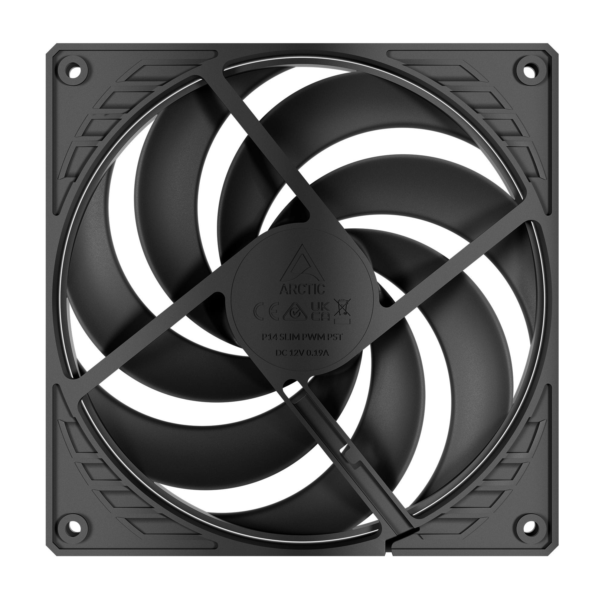 Arctic P14 Slim PWM PST Fan Case 14cm - Fan Casing 140mm - Image 4
