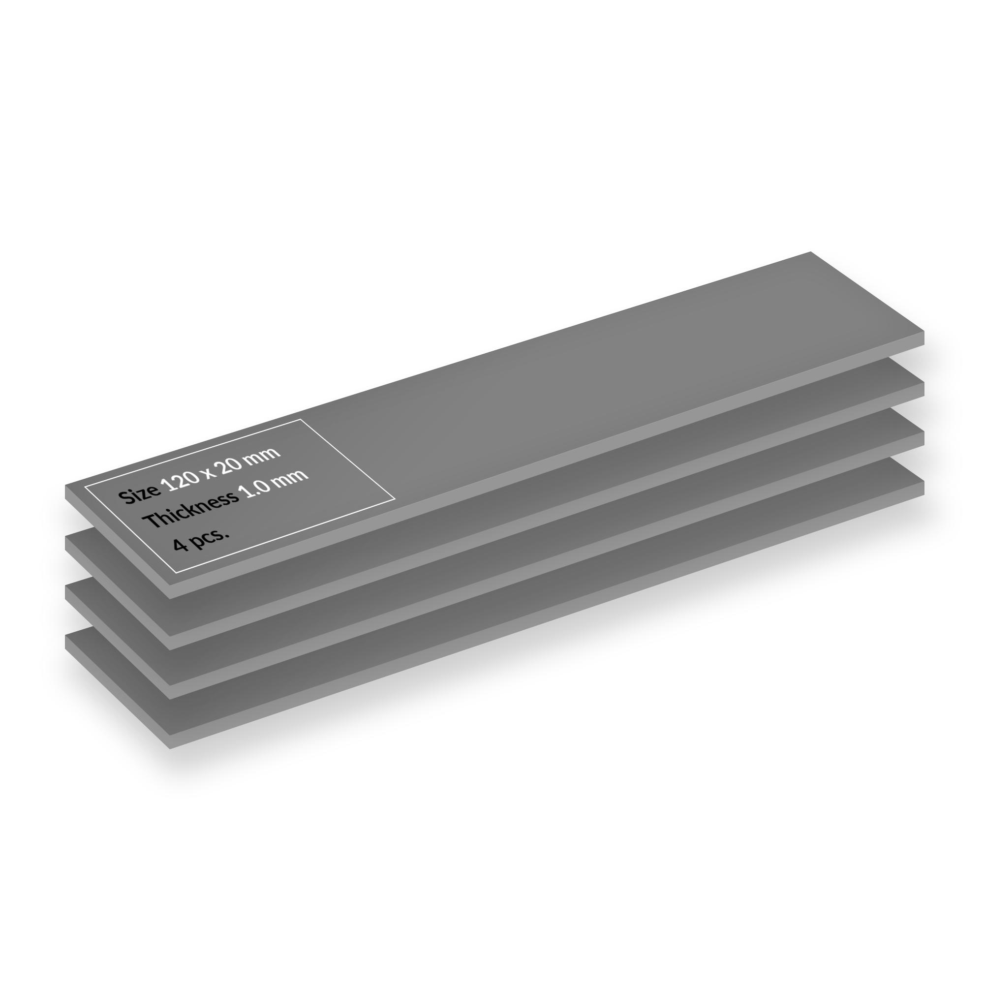 Arctic Thermal Pad TP-4 / TP4 - 120mm x 20mm 4pcs - Image 3